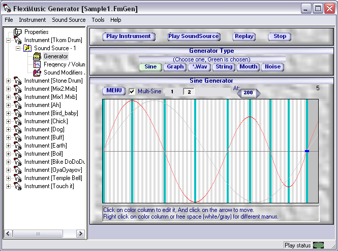 It is a music sound generating software.